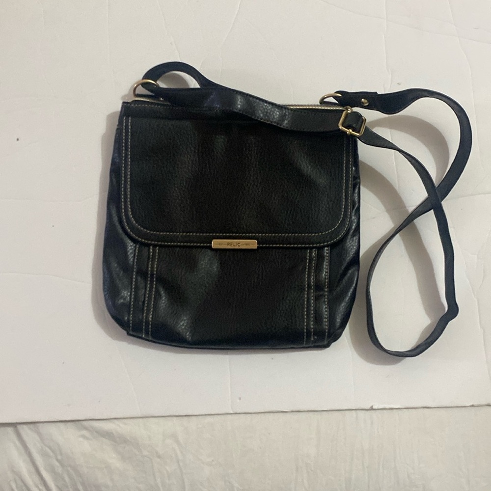Relic Black Crossbody Bag